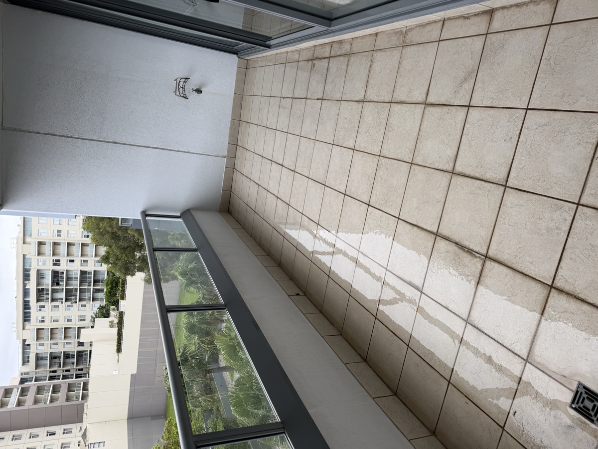 After balcony clean